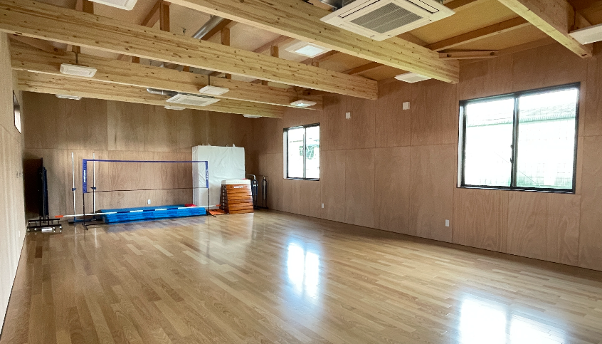 エムズフィールド室内運動スペース