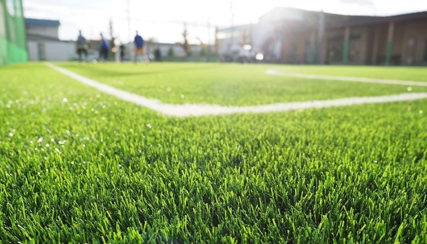 エムズサッカーアカデミーの人工芝は環境書も認めた品質です