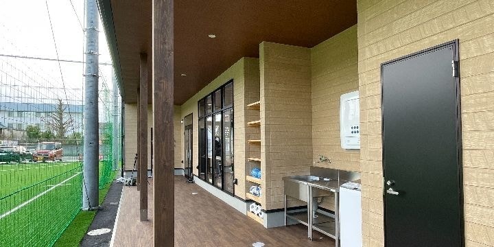 エムズフィールドのクラブハウス